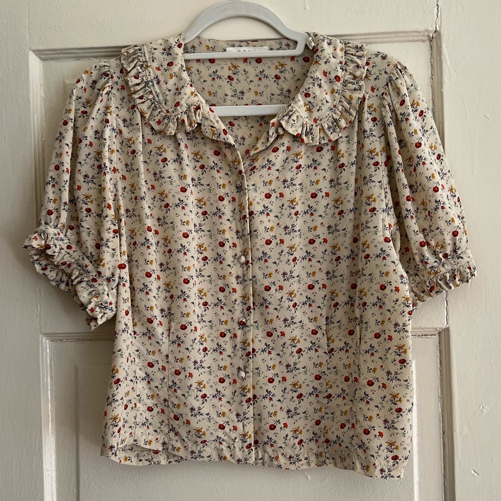 Doen Blythe top papillon floral L